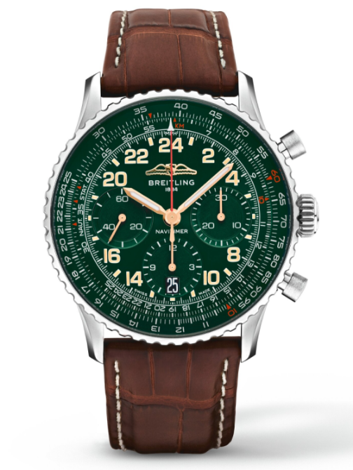 Review Breitling Navitimer B02 Chronograph 41 Cosmonaute Replica Watch AB02304A1L1P1